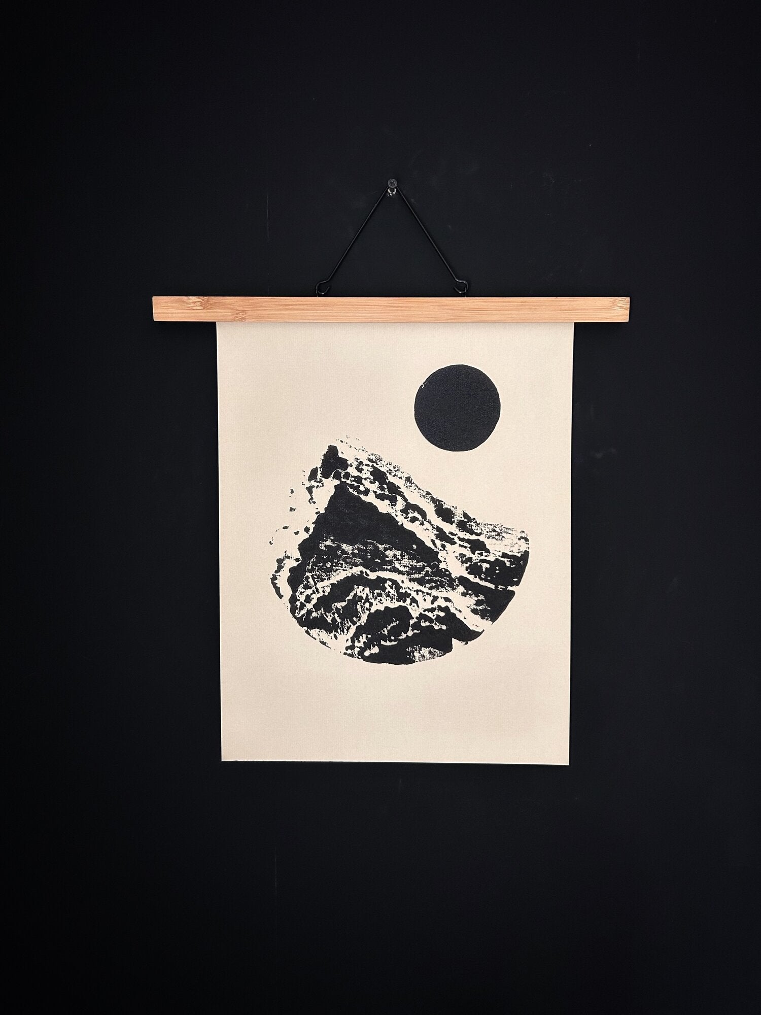 Mynydd | A3 Collograph Print