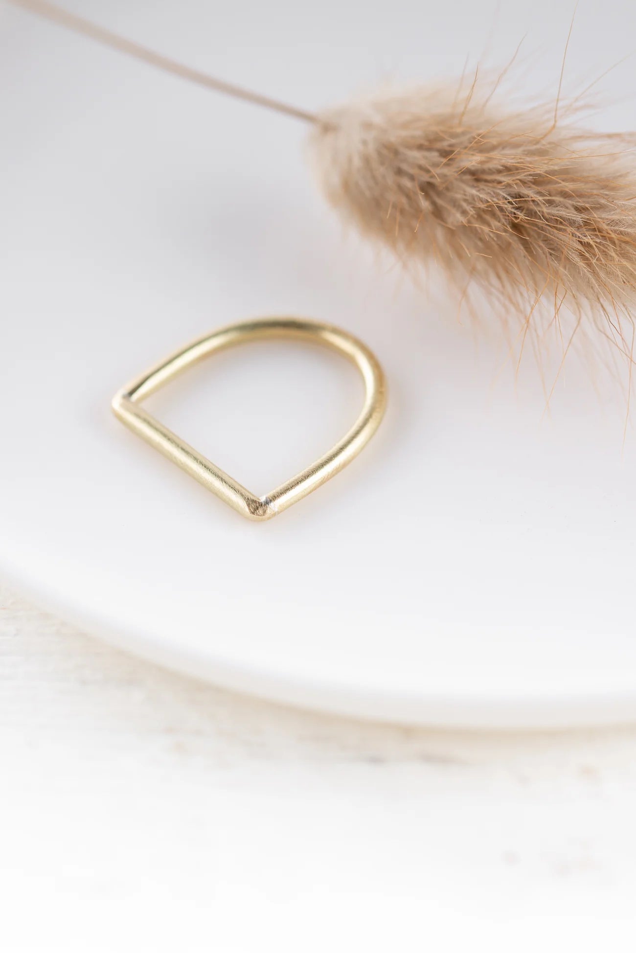 Minimal D | Brass Ring