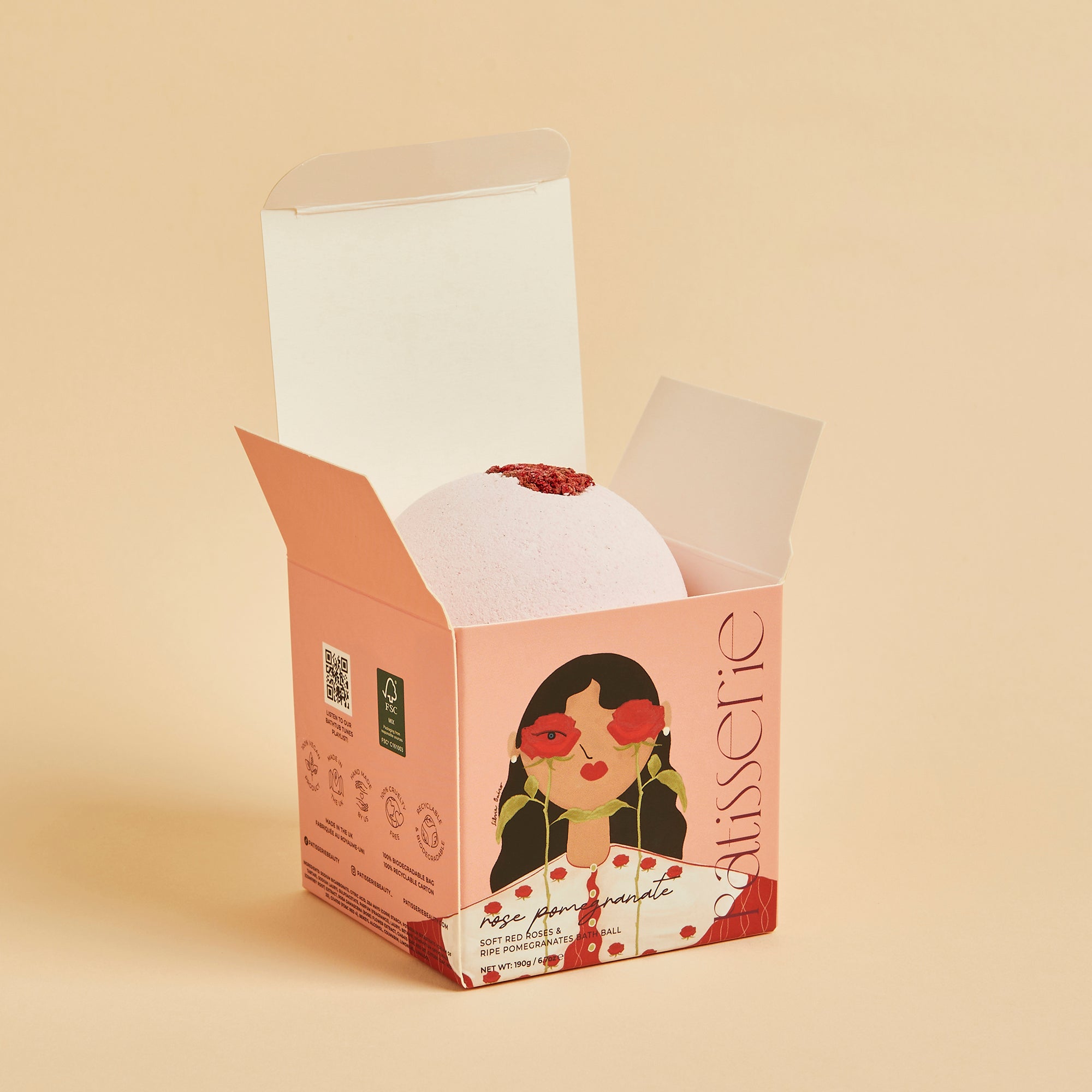 Rose Pomegranate | Bath Ball